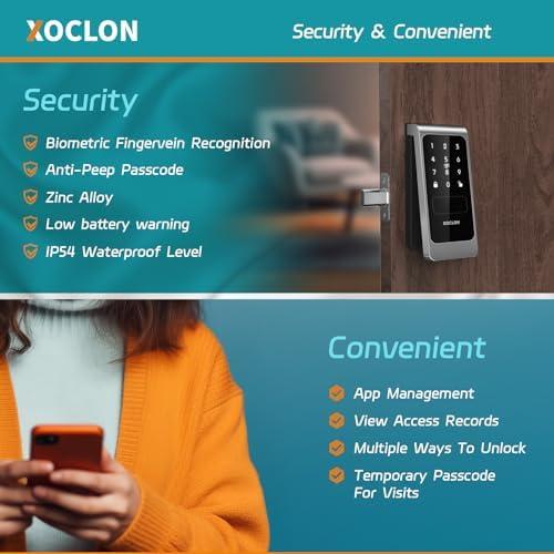 Exploring the XOCLON Smart Door ‍Lock: Tech ​Specs and Features